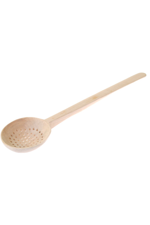 Kitchen Straining Ladle Spoon 80cm Large Beech Wood - Manufacturer | Online Wholesale Store