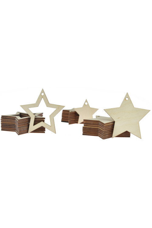 Wooden Plywood Christmas Tree Stars - Manufacturer | Online Wholesale Store