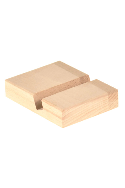 Elegant Wooden Phone Stand: Style and Functionality