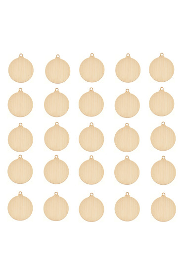 copy of Deska do krojenia z rączką 10  , Full Plywood Wooden Christmas Baubles - Manufacturer | Online Wholesale Store