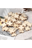 Zestaw 50 Mini Puzzli Drewnianych ze Sklejki – Kreatywne Puzzle 3x3 cm dla Twórców i Edukatorów