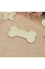 Drewniane Zawieszki Kość 10,5 cm – Zestaw 10 sztuk Sklejka do DIY, Dekoracje, Rękodzieło