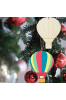 🎈 Drewniana Zawieszka Balon 12 cm – Zestaw 10 sztuk | Dekoracje DIY, Rękodzieło, Pokój Dziecka