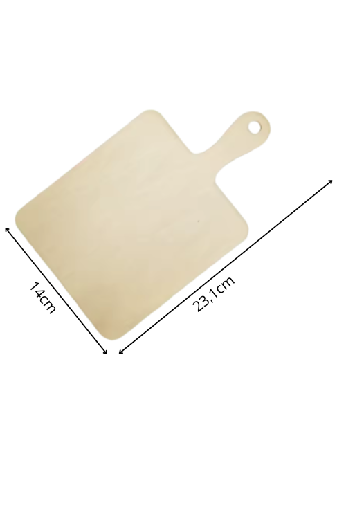 Drewniana Deseczka do Dekoracji DIY 23×14 cm Zestaw 5 sztuk ze sklejki