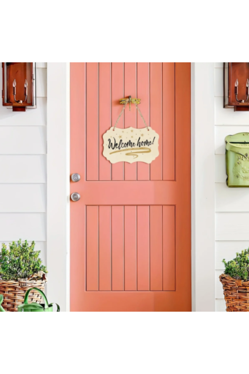 Drewniana Tabliczka Ozdobna 21x14 cm – Zestaw 5 sztuk Zawieszki DIY Decoupage Dekoracje Handmade