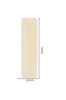 copy of Solid Cutting Board 30x15 with Rounded Edge - Durable Oak Wood from Manufacturer