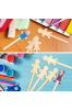 Drewniana Zakładka 13 cm w Kształcie Postaci – Zestaw 15 sztuk DIY Decoupage Prace Plastyczne