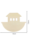 copy of Solid Cutting Board 30x15 with Rounded Edge - Durable Oak Wood from Manufacturer