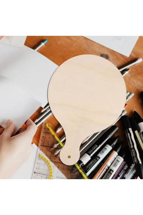 Drewniana Baza Deska do Krojenia ze Sklejki 23x16cm 5 sztuk Dekoracje DIY