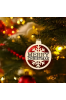 Drewniana Bombka Merry Christmas – Zestaw 10 sztuk Dekoracje Choinkowe Święta