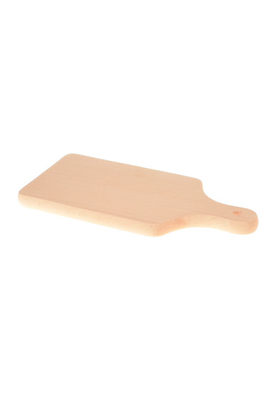 Deska Drewniana Bukowa Kuchenna do Krojenia z rączką 26x12cm- Wyjątkowa jakość od producenta