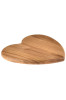 Precision Heart-shaped Cutting Board made of Oak Wood - Excellent Quality from the Manufacturer