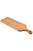 Solid Wooden Chopping Board with Convenient Handle, 15cm - Excellent Quality from the Manufacturer"