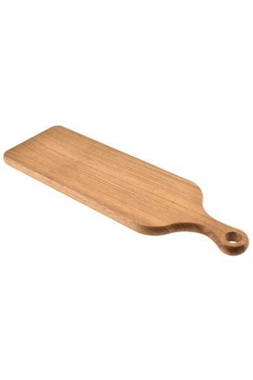 Solid Wooden Chopping Board with Convenient Handle, 15cm - Excellent Quality from the Manufacturer"