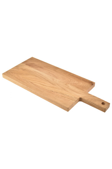 Solid Cutting Board with Handle 20 from Oak Wood - Excellent Quality from Manufacturer