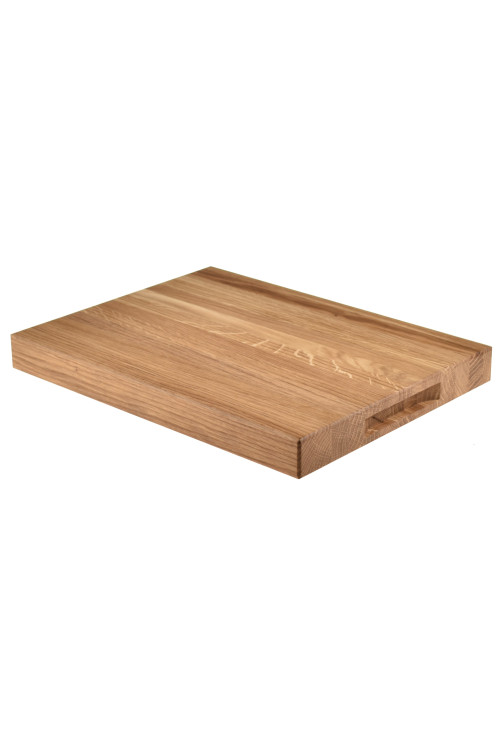 Solid Cutting Board BLOK 40x30 - Durable Oak Wood from the Manufacturer