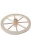 Decorative Wooden Cart Wheel 32cm - Premium Quality from the Manufacturer