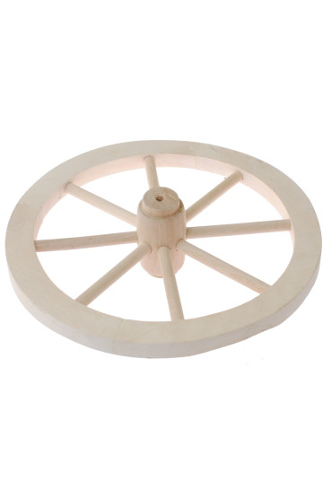 Decorative Wooden Cart Wheel 32cm - Premium Quality from the Manufacturer
