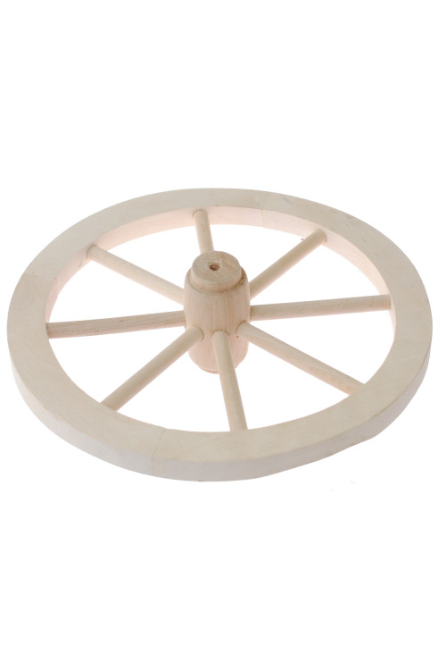 Decorative Wooden Cart Wheel 32cm - Premium Quality from the Manufacturer