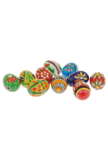 Hand-painted Wooden Easter Egg - Unique Decorations | Manufacturer