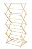 Wooden Clothes and Laundry Drying Rack 146x33cm - Foldable, Sturdy Construction from Manufacturer