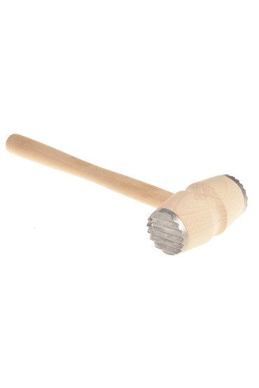 30cm Double-sided Solid Beech Wooden Meat Mallet - Manufacturer | Online Wholesale Store