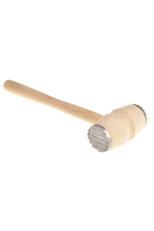 30cm Double-sided Solid Beech Wooden Meat Mallet - Manufacturer | Online Wholesale Store