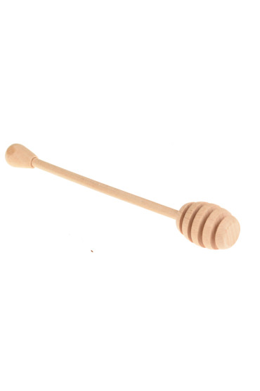 Honey Dipper 18cm Beech Wood - Manufacturer | Online Wholesale Store